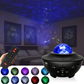 Galaxy Projector LED Night Light Room Rotate Starry Sky Projectors Lamp Decoration Room Light